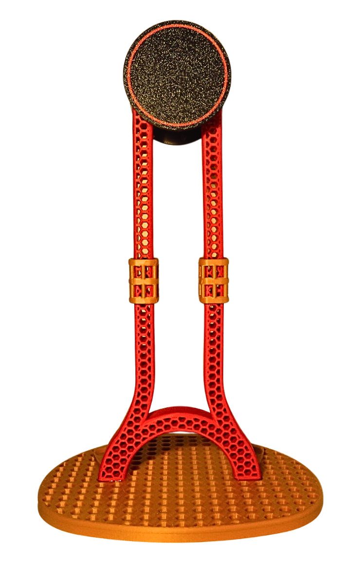 Modern 3D Printed Headphone and Controller Stand